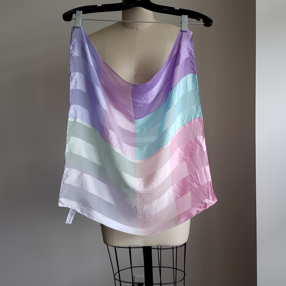 Oscar by ODLR Pastel Silk Scarf